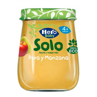 Tarrito Hero Baby Solo Pera y Manzana 120 gr.