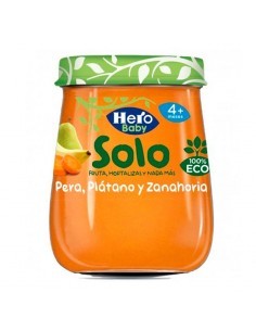 HERO BABY SOLO PERA PLAT ZANAHO 120G