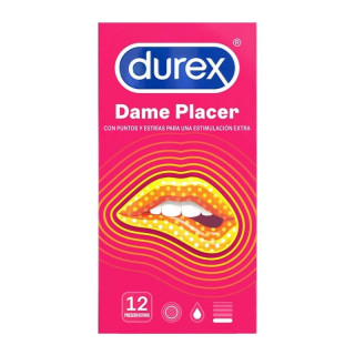 Durex Preservativos Dame Placer 12 Unidades Condones.