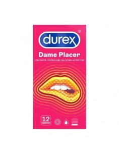 DUREX DAME PLACER 12 PRESERVATIVOS