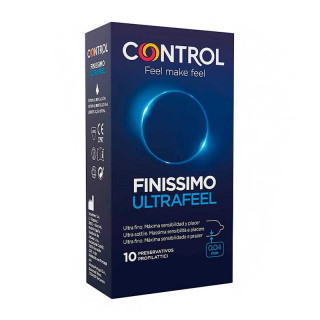 Control Preservativos Finissimo Ultrafeel 10 Unidades Condones.