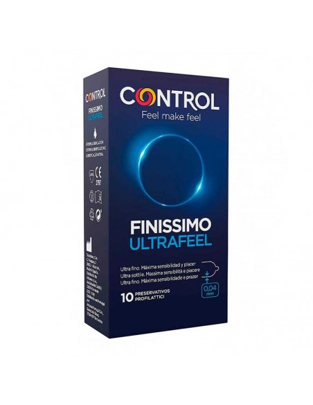 CONTROL PRESERVATIVOS FINISSIMO ULTRAFEEL PRESERVATIVOS 10 UNIDADES