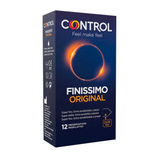 Control Preservativos Finissimo Original 12 Unidades Condones.
