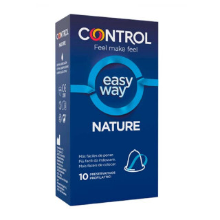 Control Preservativos Nature Easy Way 10 Unidades Condones.