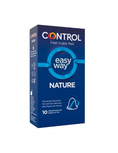 Control Preservativos Nature Easy Way Control 10 Profilacticos De Tecnilatex S.A.