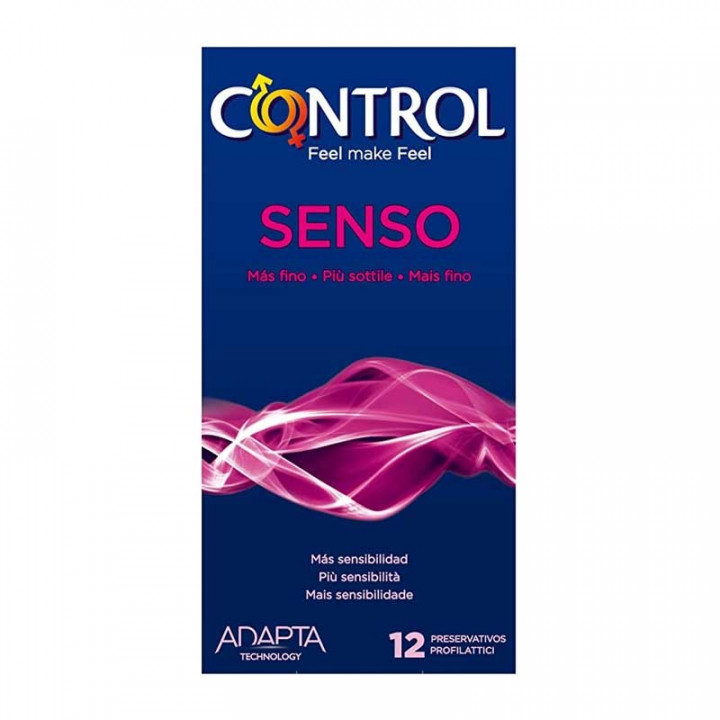 Control Preservativos Senso 12 Unidades Condones.