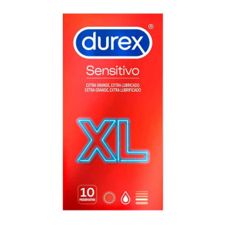 Durex Preservativos Sensitivo XL 10 unidades Condones.