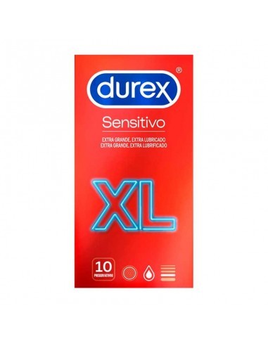 DUREX SENSITIVO XL PRESERVATIVOS 10 U