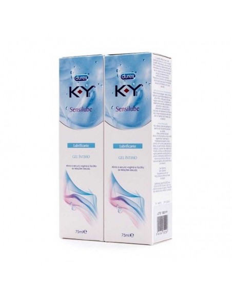 Durex Sensilubre K-Y Gel Lubricante 75ml 2 Unidades