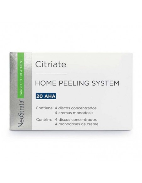 Neostrata Citriate Home Peeling System 4 Discos Concentrados 4X1,5Ml + 4 Cremas Monodosis 4X2G