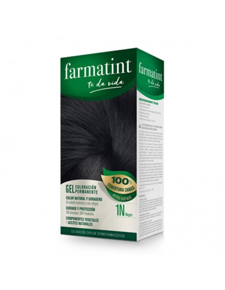 FARMATINT CLASSIC 1 N NEGRO 150 ML, COLOR DURADERO Y BRILLANTE
