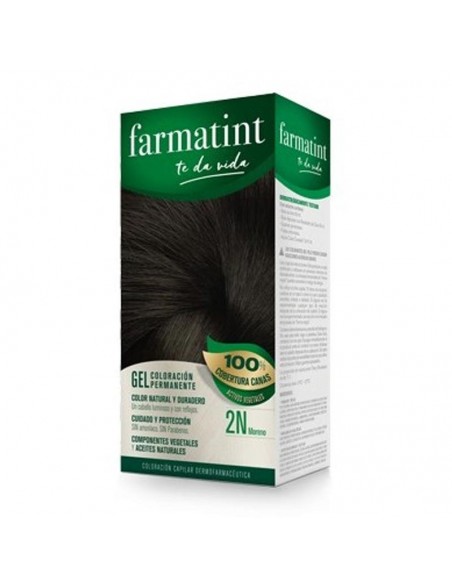 Farmatint Classic 2 N Moreno 150 Ml, Color Duradero Y Brillante
