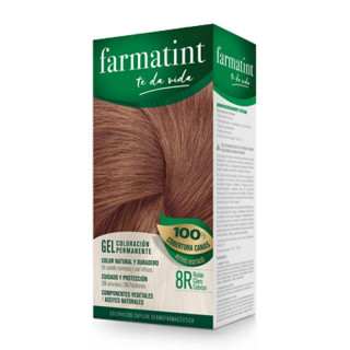 Farmatint Classic 8R Rubio Claro Cobrizo 150ml.