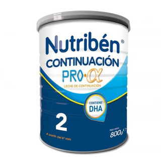 Nutriben Continuación  Leche en Polvo Pro Alfa 2 800gr.