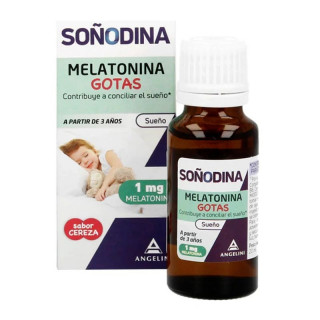 Soñodina Melatonina Gotas Sabor Cereza 20ml.﻿