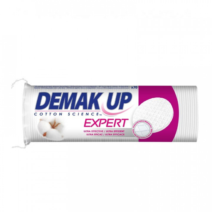 Discos desmaquillantes Tena Demak Up Expert 80 uds.
