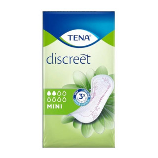 Tena Discreet Compresas Mini Absorción 115ml 20uds.