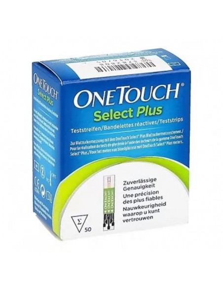 One Touch Select Plus  50 Tiras  Johnson