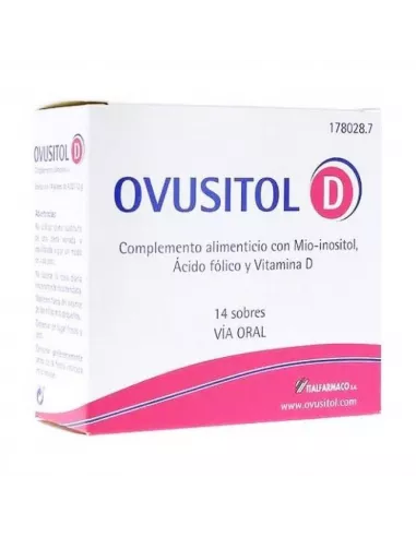 Ovusitol D 14 Sobres Con Acido Folico Y Vitaminad