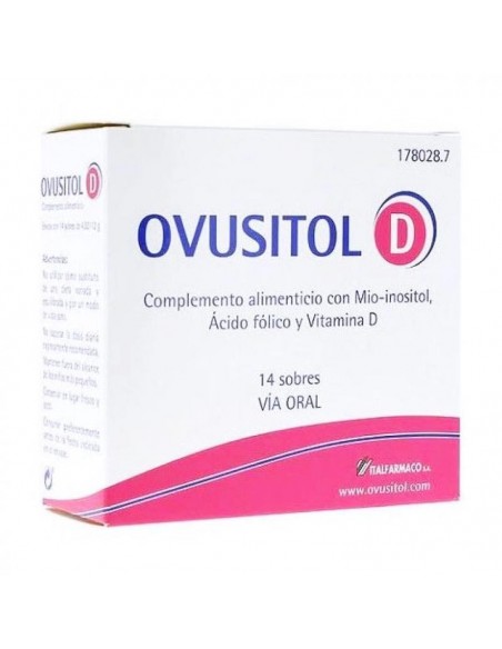 Ovusitol D 14 Sobres Con Acido Folico Y Vitaminad