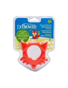 DR BROWN´S MORDEDOR DR BROWN´S FLEXEES FRIENDS ZORRO ROJO