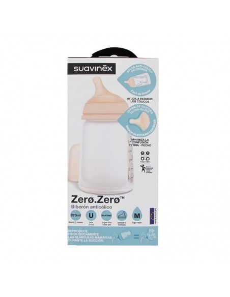 SUAVINEX BIBERON ANTICOLICO T SILICONA SUAVINEX M 270 ML