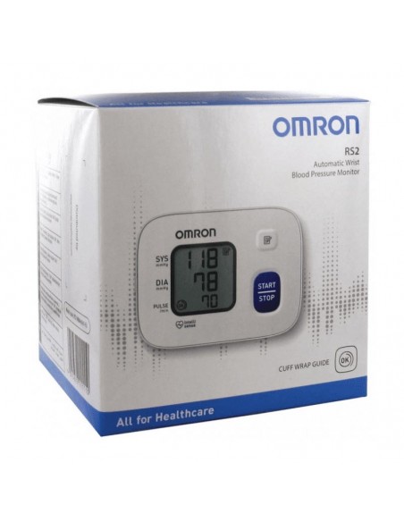 Omron Tensiometro Automatico De Muñeca Omron Rs2 De Omron Healthcare Peróxidos Farmacéuticos