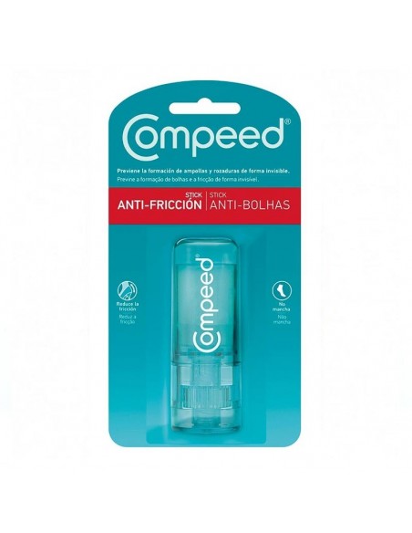 COMPEED ANTI-FRICCION STICK 8 ML,NO MANCHA, REDUCE LA FRICCION, PREVIENE AMPOLLAS Y ROZADURAS