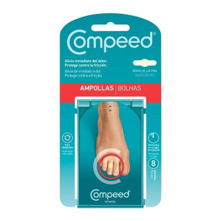 Compeed Ampollas Hidrocoloide Dedos Pies 8 Unidades.