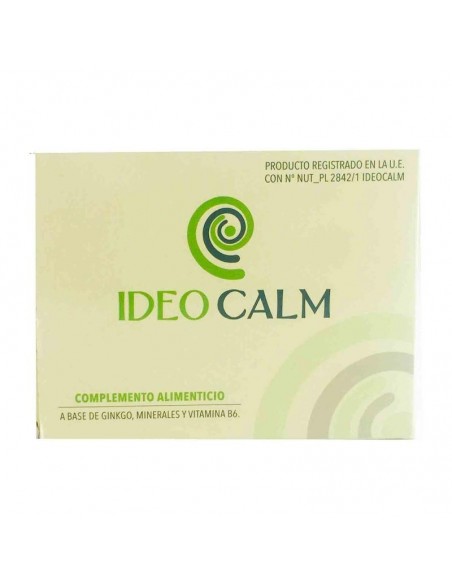 IDEOCALM  560 MG 30 CAPSULAS IDEAL EN TINNITUS, ACUIFENOS, VERTIGOS,MAREOS