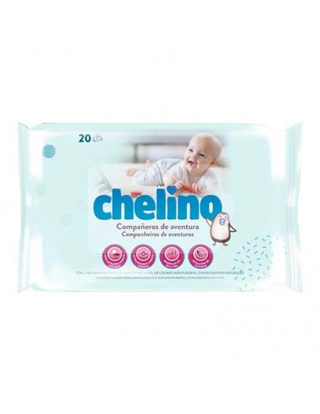 CHELINO FASHION & LOVE TOALLITAS INFANTILES 20 TOALLITAS