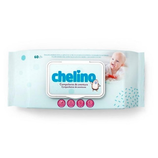 CHELINO FASHION & LOVE TOALLITAS INFANTILES 60 TOALLITAS