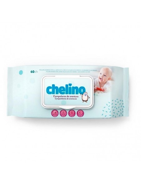 CHELINO FASHION & LOVE TOALLITAS INFANTILES 60 TOALLITAS