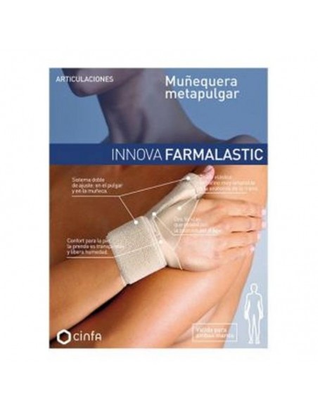 FARMALASTIC MUÑEQUERA METAPULGAR INNOVA TALLA 2