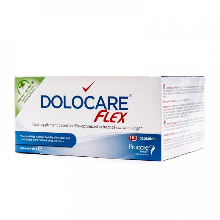 Dolocare Flex 180 Cápsulas.