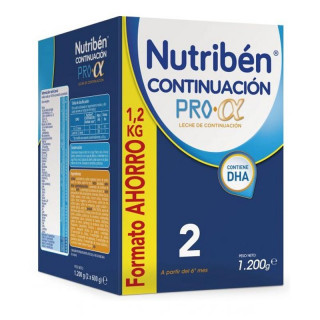 NUTRIBEN LECHE CONTINUACION PACK FORMATO AHORRO 2 ENVASES 800 G