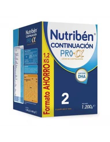 NUTRIBEN LECHE CONTINUACION PACK FORMATO AHORRO...