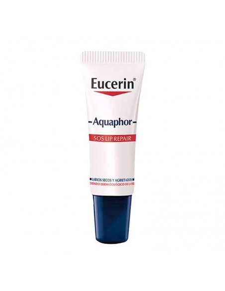 Eucerin Aquaphor Sos Regenerador Labial 10 Ml Calma Los Labios En 60 Segundos