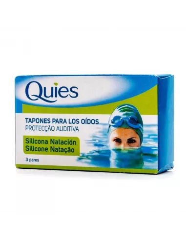 Tapones Oídos De Silicona Natación 3 Pares