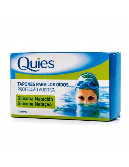 Tapones Oídos De Silicona Natación 3 Pares