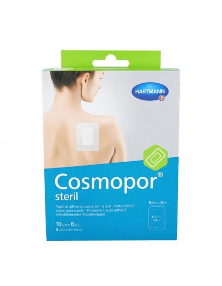 HARTMANN COSMOPOR STERIL APOSITO ESTERIL 10 CM X  8 CM  5 APOSITOS