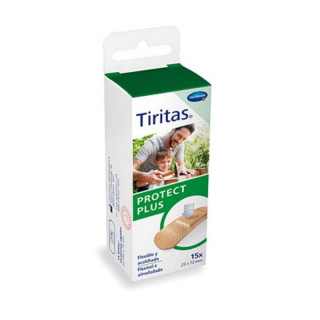 HARTMANN TIRITAS SPORT SPRESS 25X72MM 15 UNIDADES, ENVASE DISPENSADOR, ACOLCHADAS, IMPERMEABLES