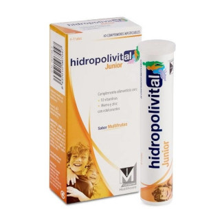 Hidropolivital Junior 40 Comprimidos Masticables.﻿