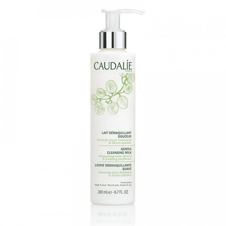 Caudalíe Beauty Leche Desmaquillante Suave con Almendra Dulce y Aciano 200ml.