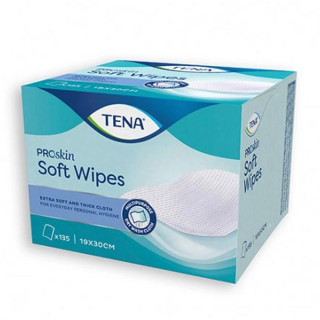 Tena Soft Wipe Toallitas Húmedas 19x30cm.