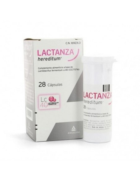 Lactanza Hereditum Probiótico 28 Cápsulas