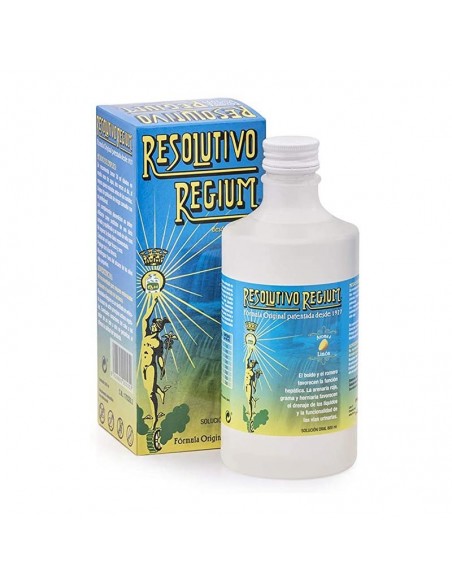 RESOLUTIVO REGIUM 600 ML, PARA ELIMINAR PIEDRAS RIÑON Y UROGENITALES