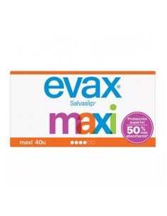 EVAX SALVA SLIP MAXI 40 UDS.PROTEGE SLIP 50% MAS ABSORBENTE