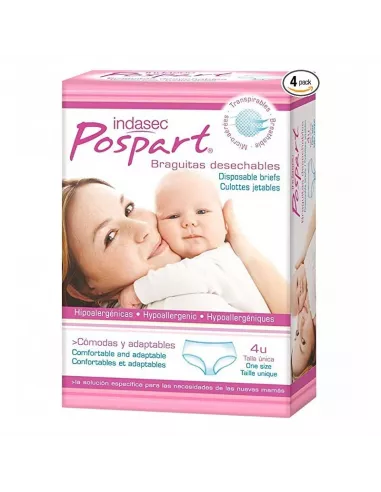 Indasec Postpart Braga Desechable Indasec...