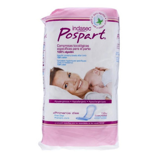 Indasec Postparto Compresas Tocológicas Primeros Días 12 Uds.